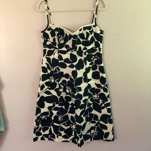 J Crew Linen Flower dress